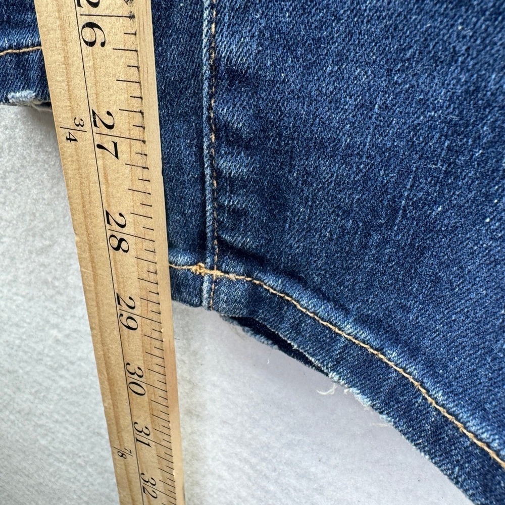 Frame Denim Le Skinny de Jeanne Distressed Ripped Knee Jeans Womens Size 29 - Picture 9 of 14